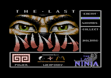 Last Ninja screenshot 3 for Commodore 64